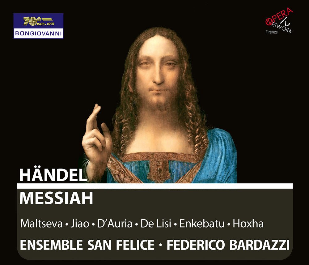the album cover for Handel / Maltseva / Jiao - Hmessiah