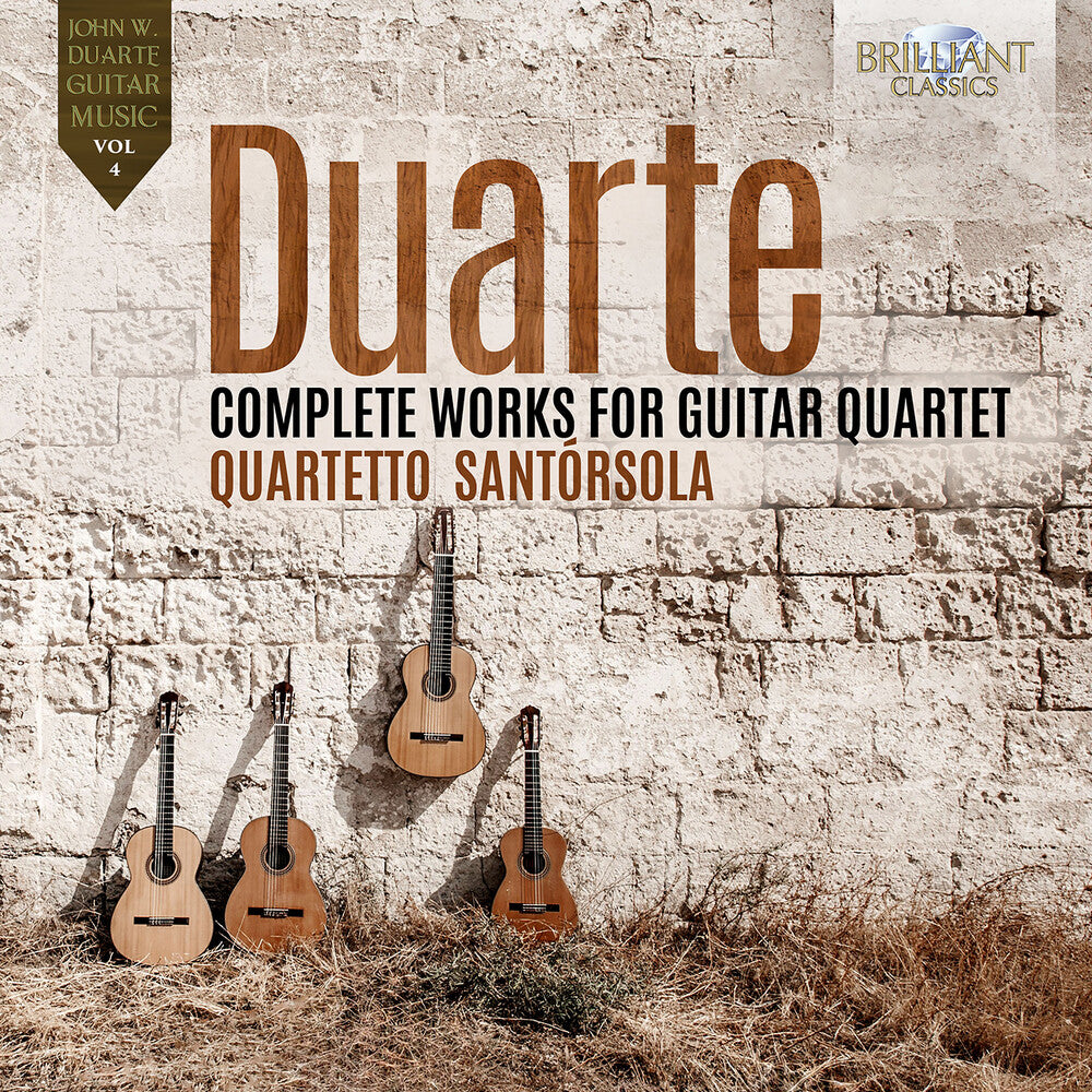 the album cover for Duarte / Rugolo / Gillo - Complete Works For Guitar Quartet