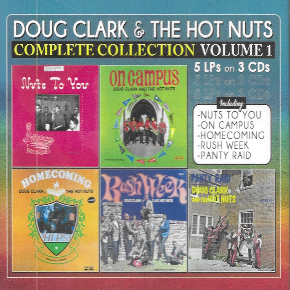 the album cover for Doug Clark / Hot Nuts - Nuts To You-On Campus-Homecoming-Rush Week-Panty