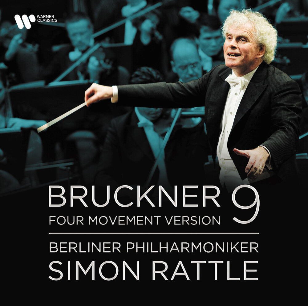 the album cover for Sir Rattle Simon / Berliner Philharmoniker - Bruckner: Symphony No. 9 In D Minor