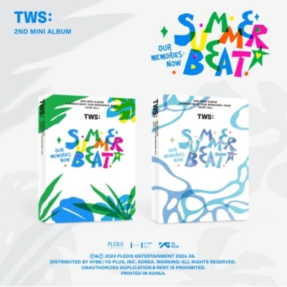 the album cover for TWS - Summer Beat - Random Cover (Stic) (Phob) (Phot)