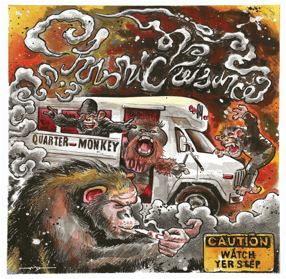 the album cover for Quarter Monkey - Chronic Nuisance (Mod)