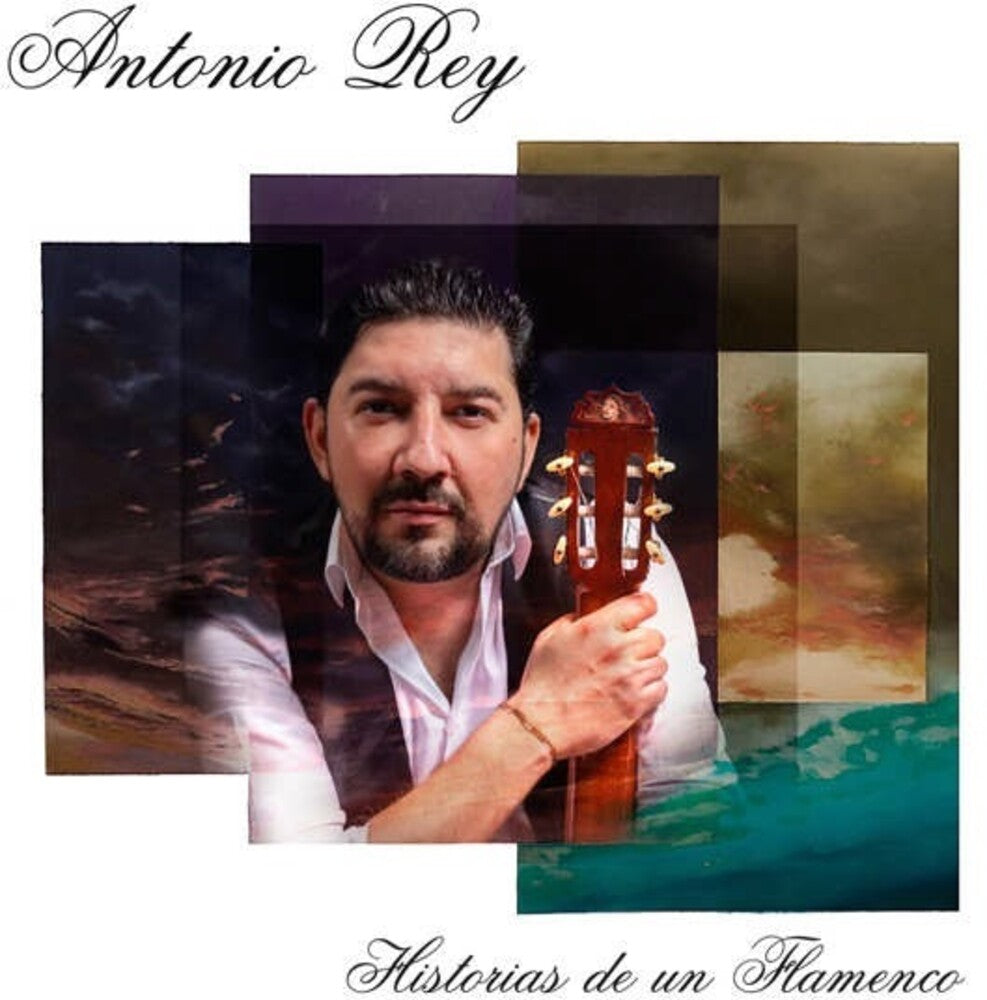 the album cover for Antonio Rey - Historias De Un Flamenco (Spa)