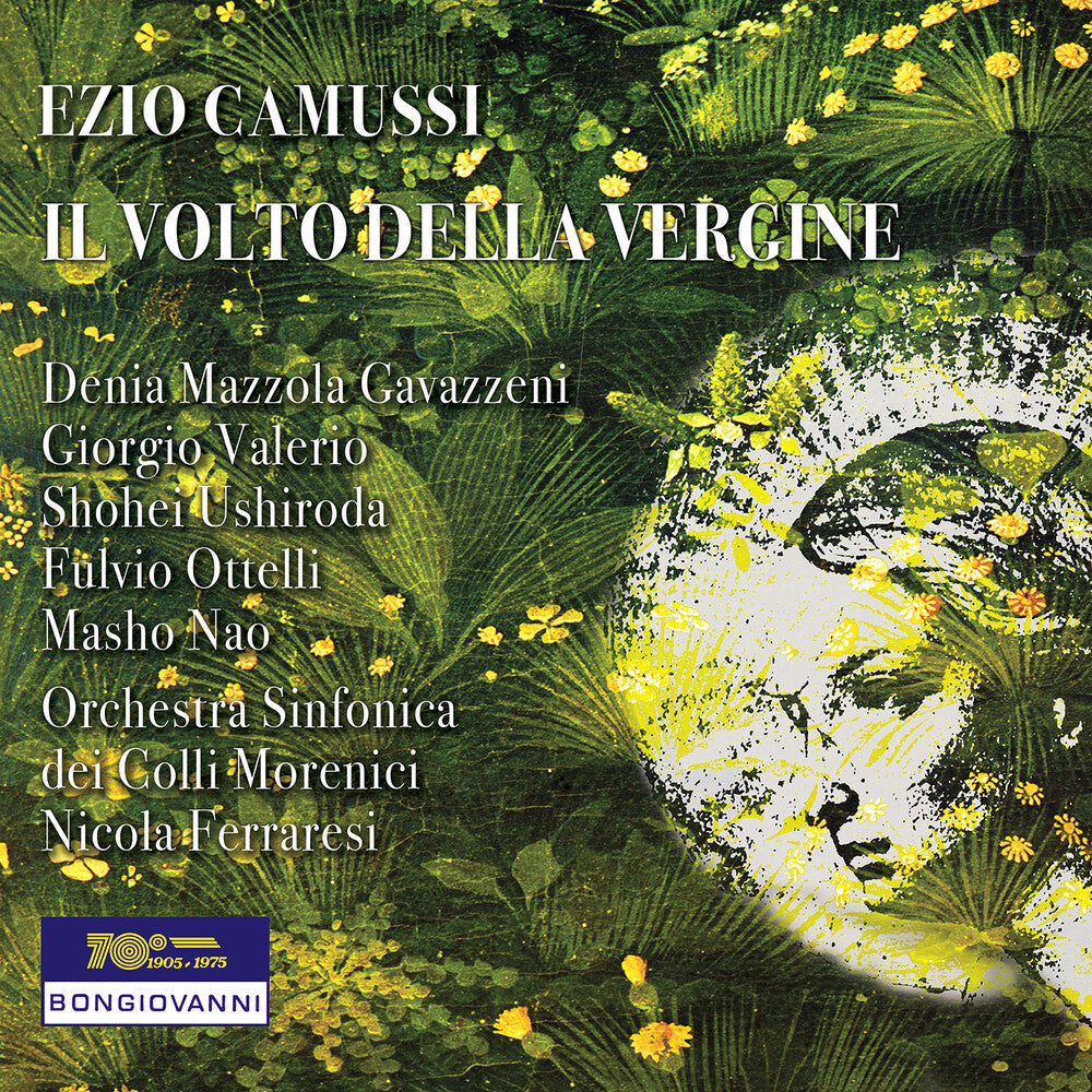 the album cover for Camussi / Gavazzeni / Valerio - Il Volto Della Vergine
