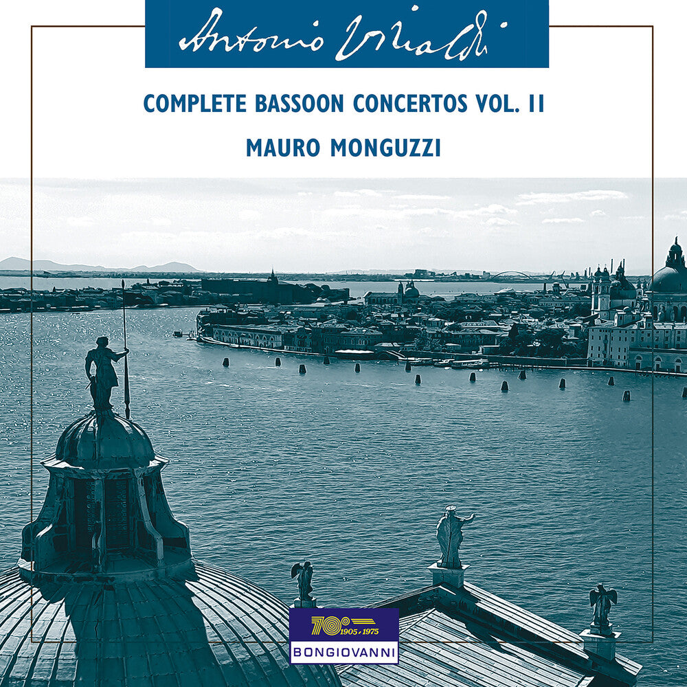 the album cover for Vivaldi / Monguzzi / Brollo - Complete Bassoon Concertos Vol. 2
