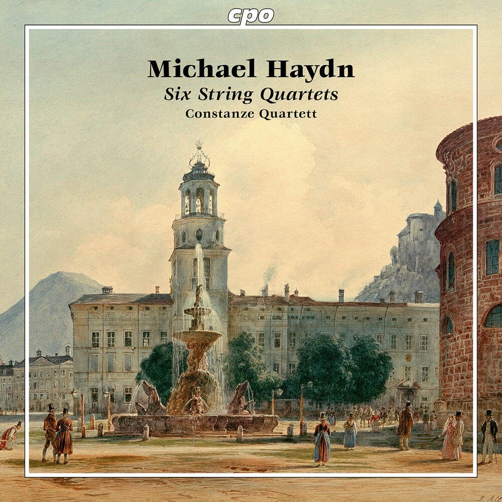 the album cover for Haydn / Constanze Quartet - Six String Quartets