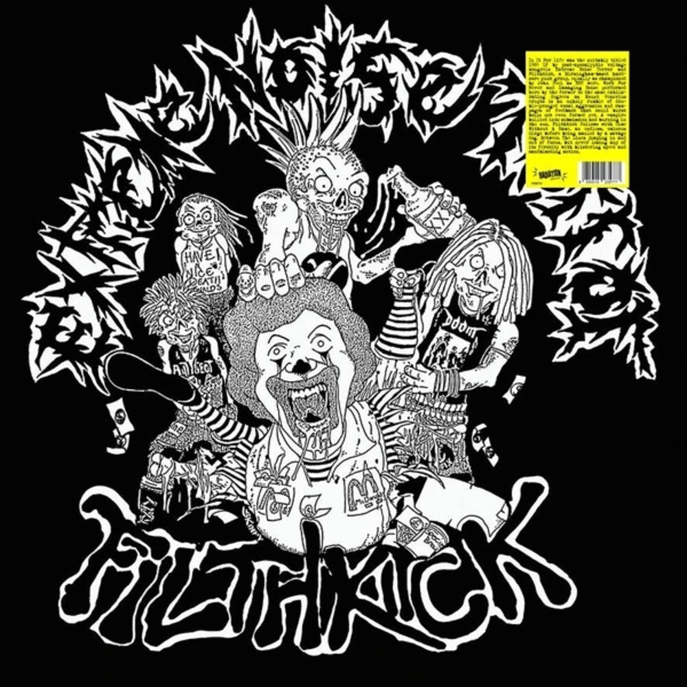 the album cover for Extreme Noise Terror / Filtkick - In It For Life (Uk)