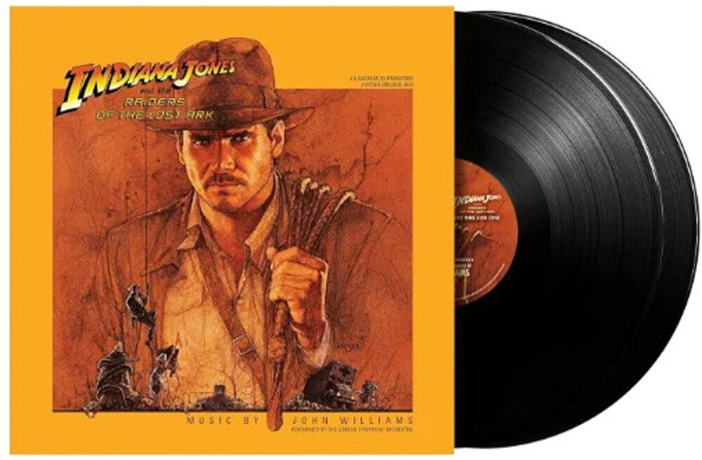 the album cover for John Williams (Uk) - Indiana Jones & Raiders Of The Lost Ark - O.S.T.