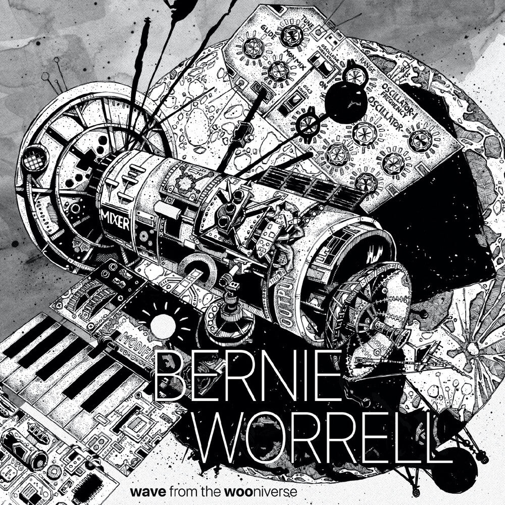 the album cover for Bernie Worrell - Wave From The Wooniverse