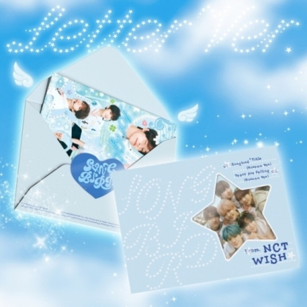the album cover for Nct Wish - Songbird - Letter Version (Stic) (Pcrd) (Phob)