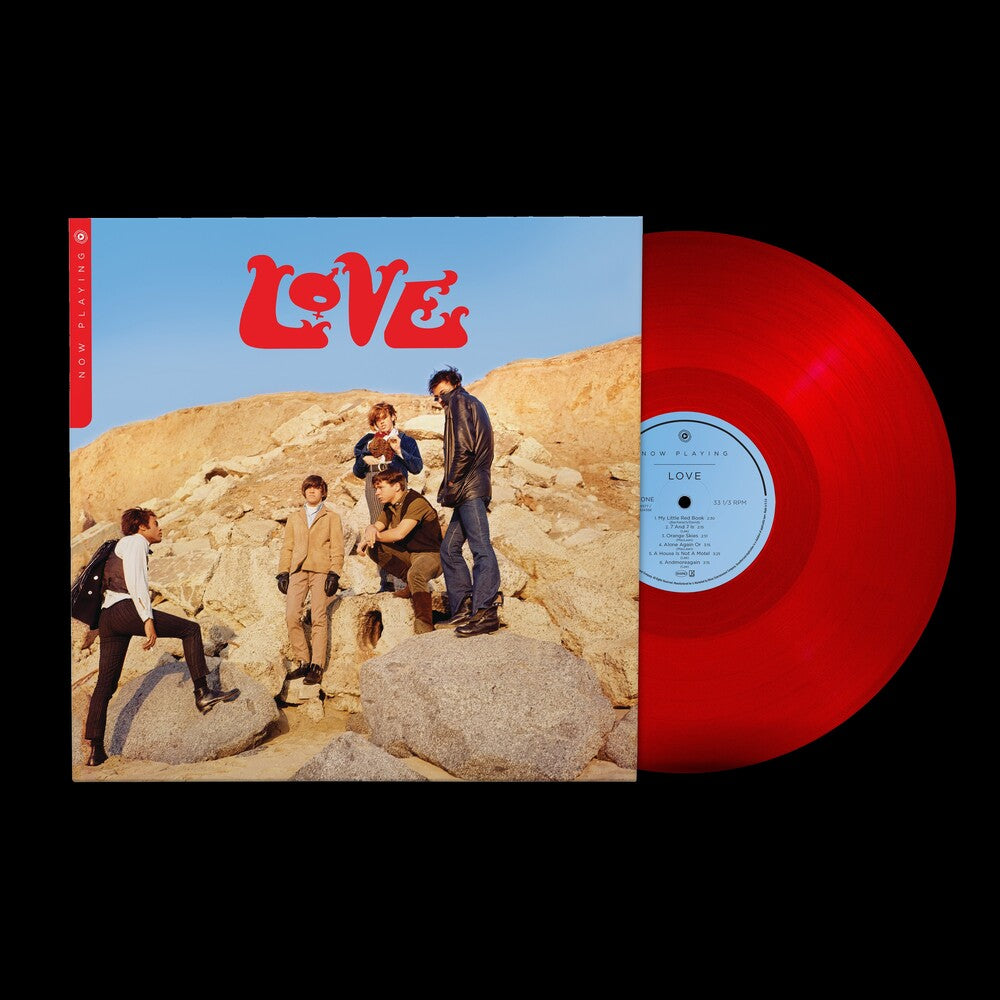 the album cover for Love - Now Playing