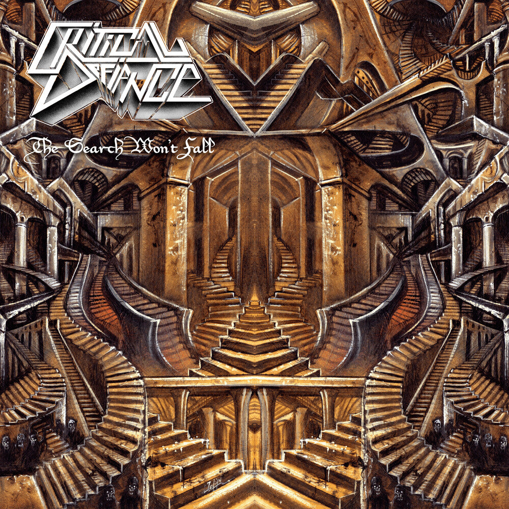 the album cover for Critical Defiance - Search Won't Fall
