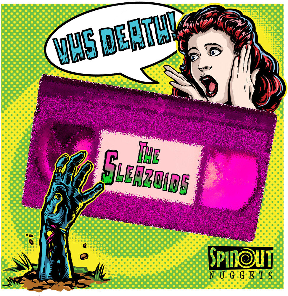 the album cover for Sleazoids - Vhs Death