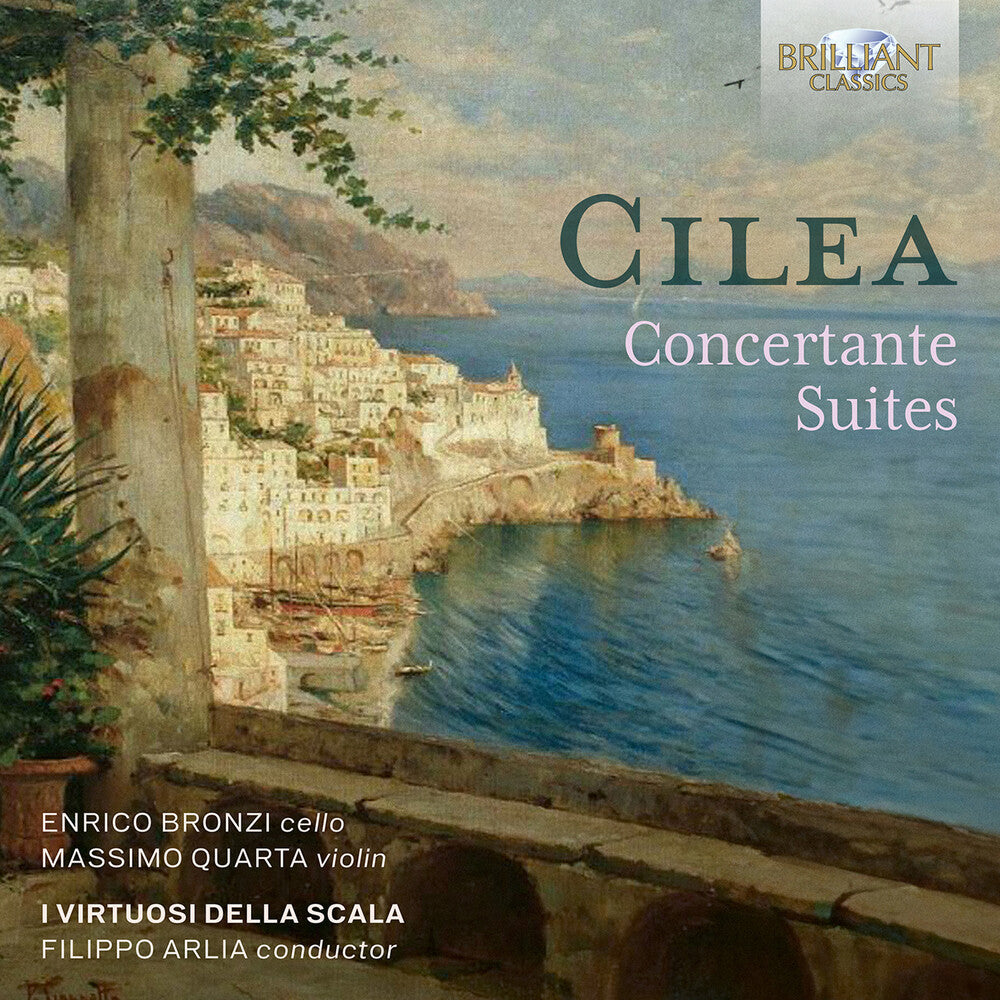 the album cover for Cilea / Bronzi / Massimo Quarta - Concertante Suites