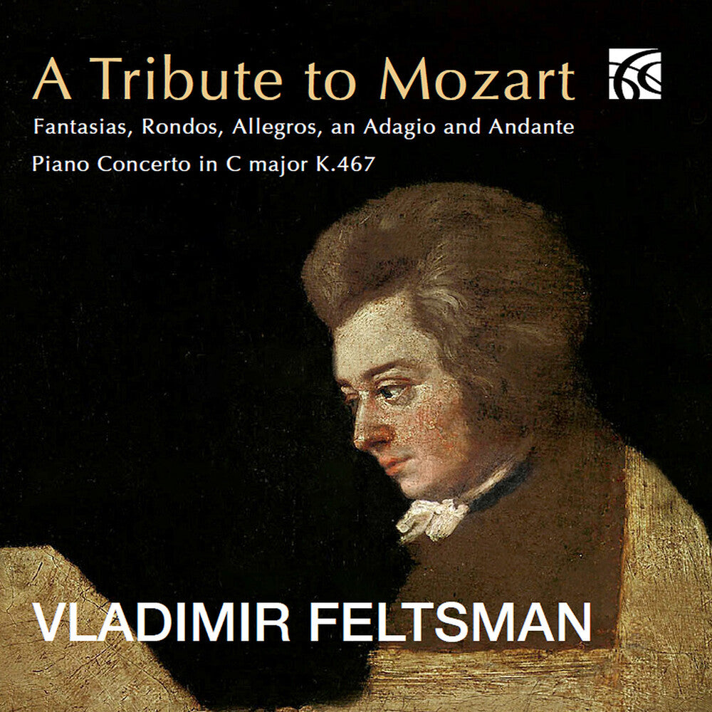 the album cover for Mozart / Feltsman - Tribute To Mozart