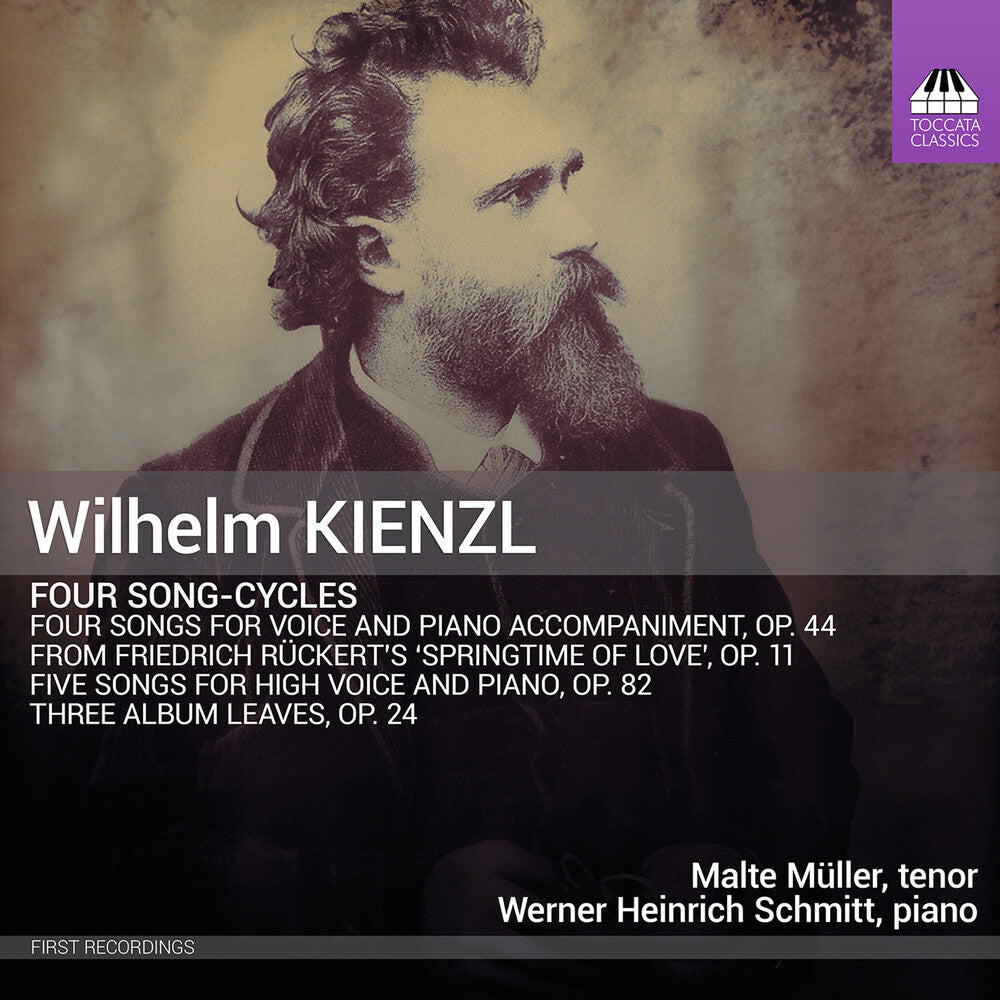 the album cover for Kienzl / Muller / Schmitt - Four Song-Cycles