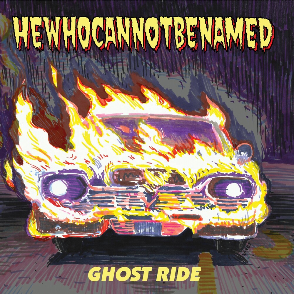 the album cover for Hewhocannotbenamed - Ghost Ride