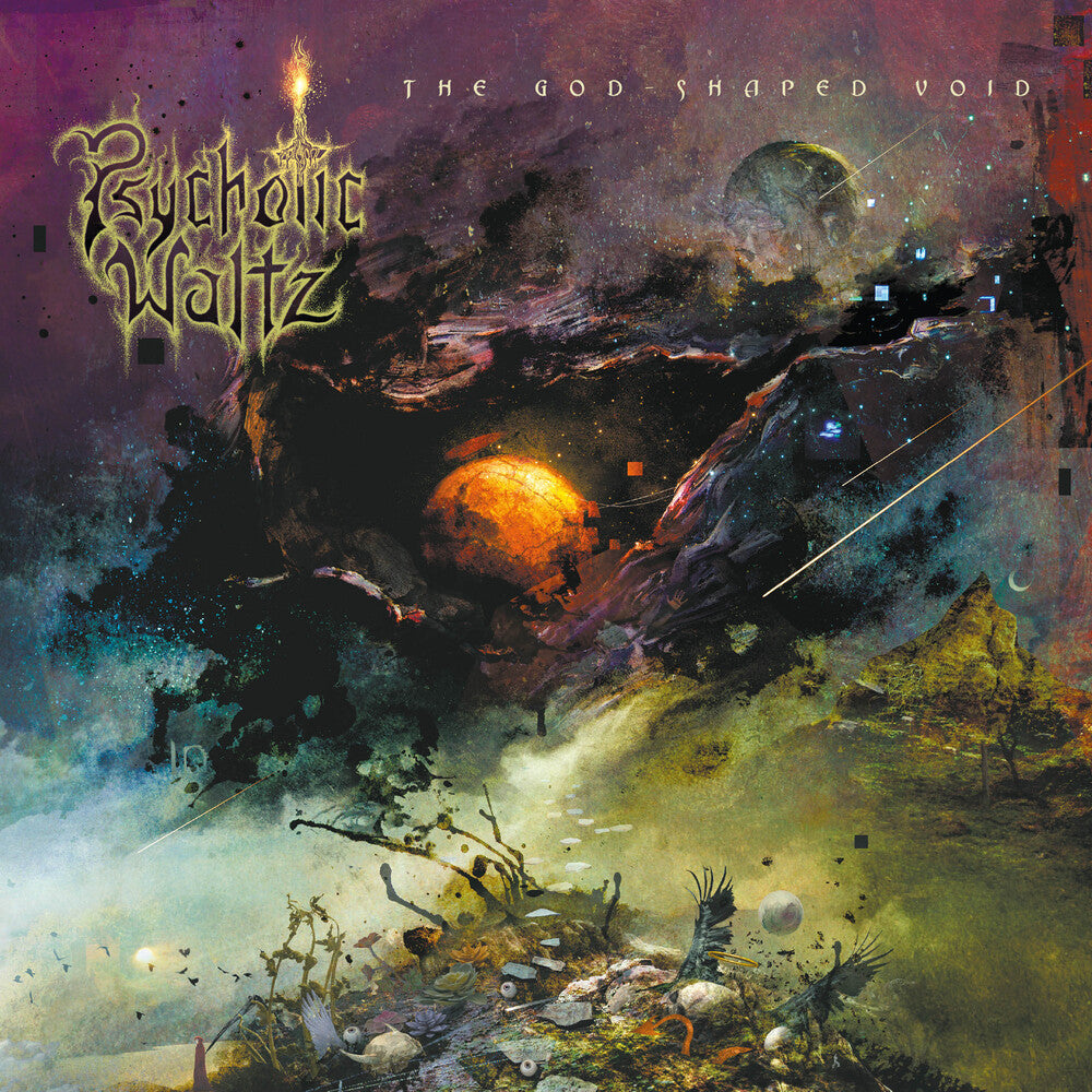 the album cover for Psychotic Waltz - God-Shaped Void