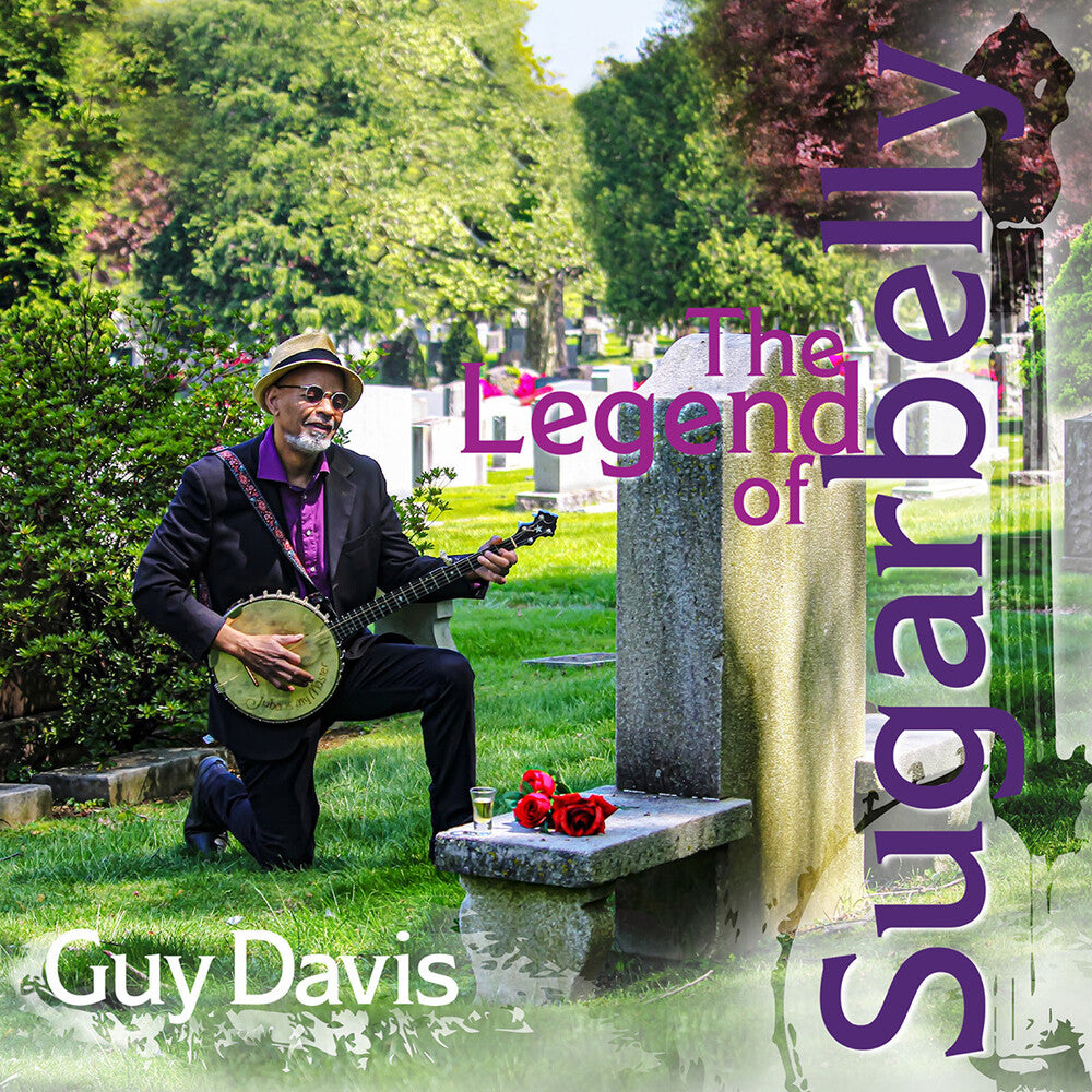 the album cover for Guy Davis - Legend Of Sugarbelly