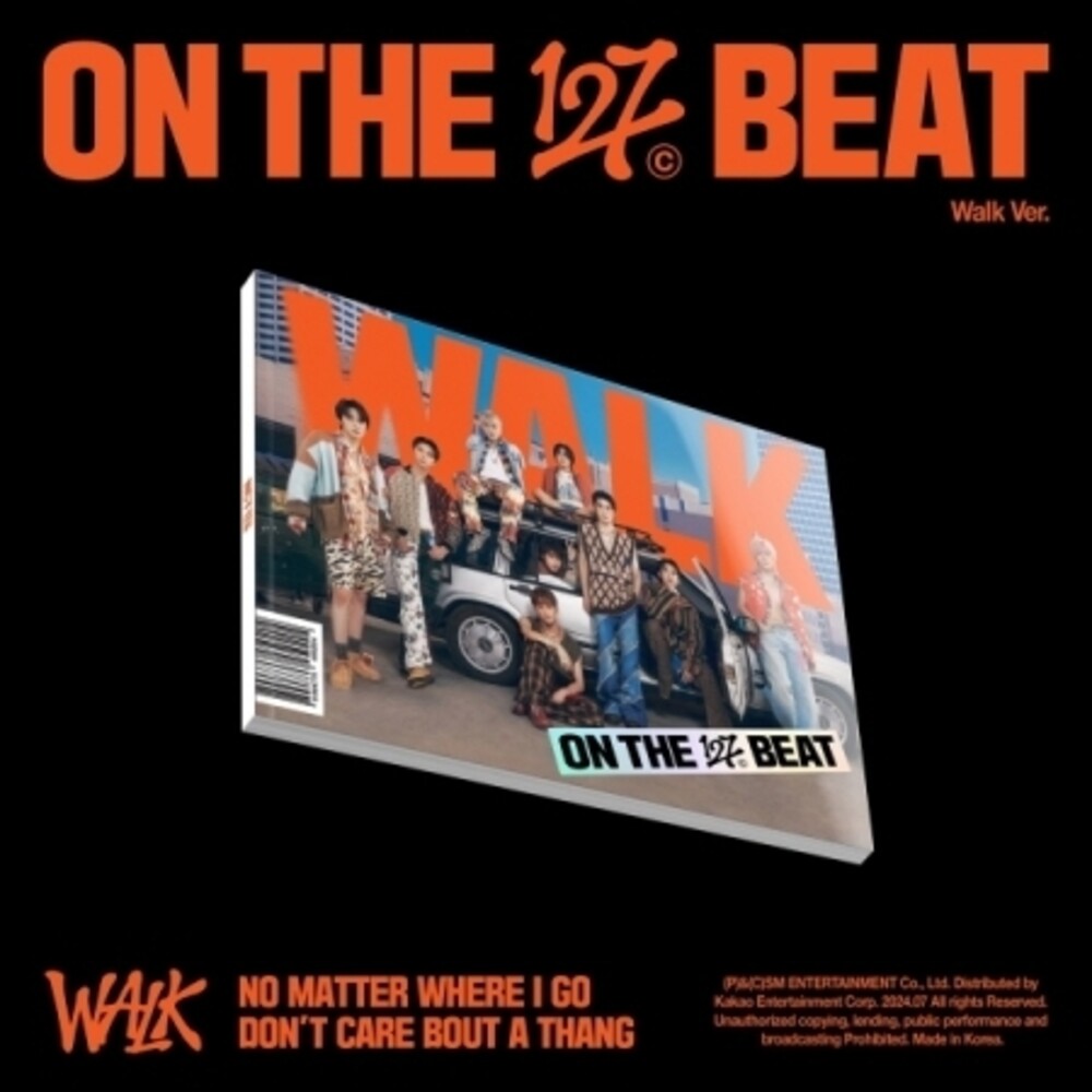 the album cover for NCT 127 - Walk - Walk Version (Post) (Stic) (Pcrd) (Phob)