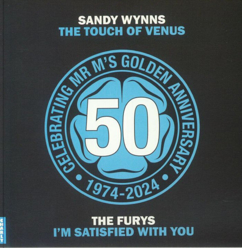 the album cover for Sandy Wynns / Furys - Touch Of Venus / I'm Satisfied With You (Uk)