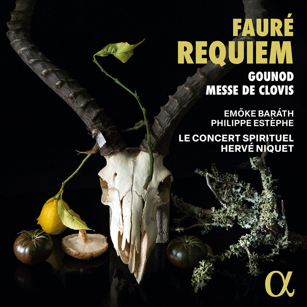 the album cover for Faure / Gounod / Estephe - Messe De Clovis