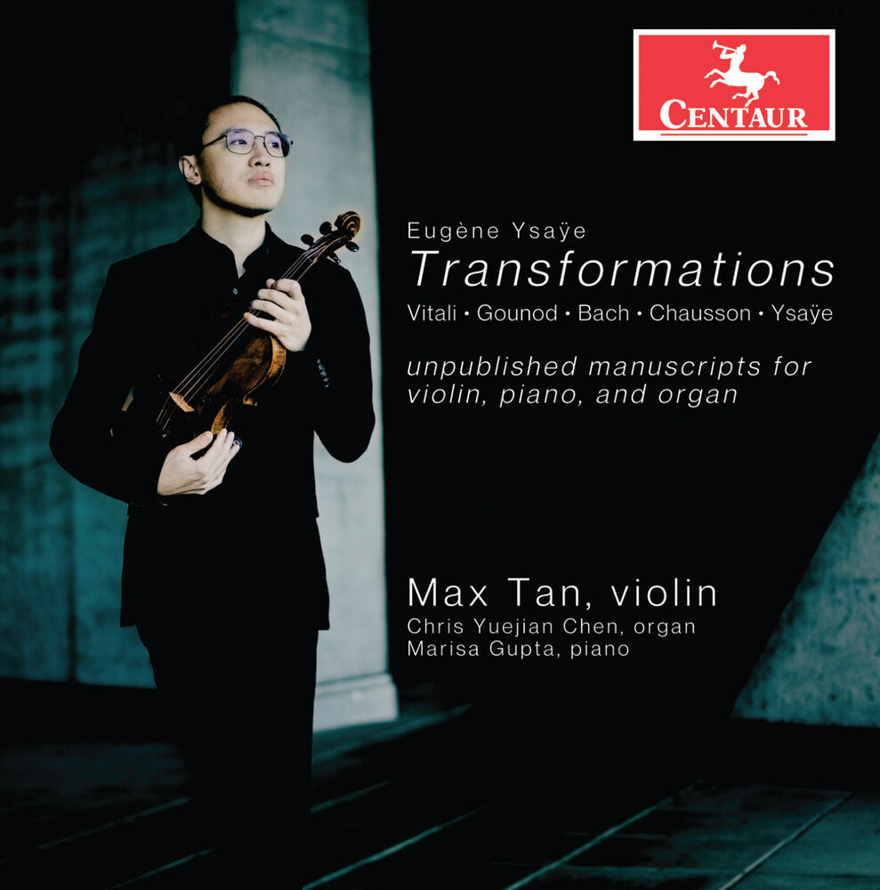 the album cover for J Bach .S. / Gounod / Tan - Transformations