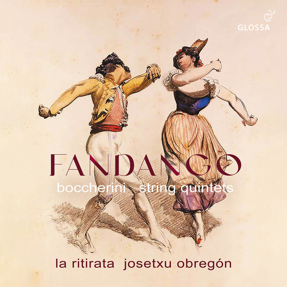 the album cover for Boccherini / Obregon - Fandango - String Quintets