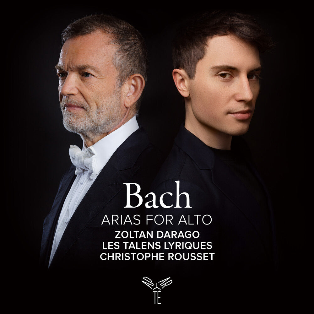 the album cover for Zoltan Darago - Bach: Arias For Alto