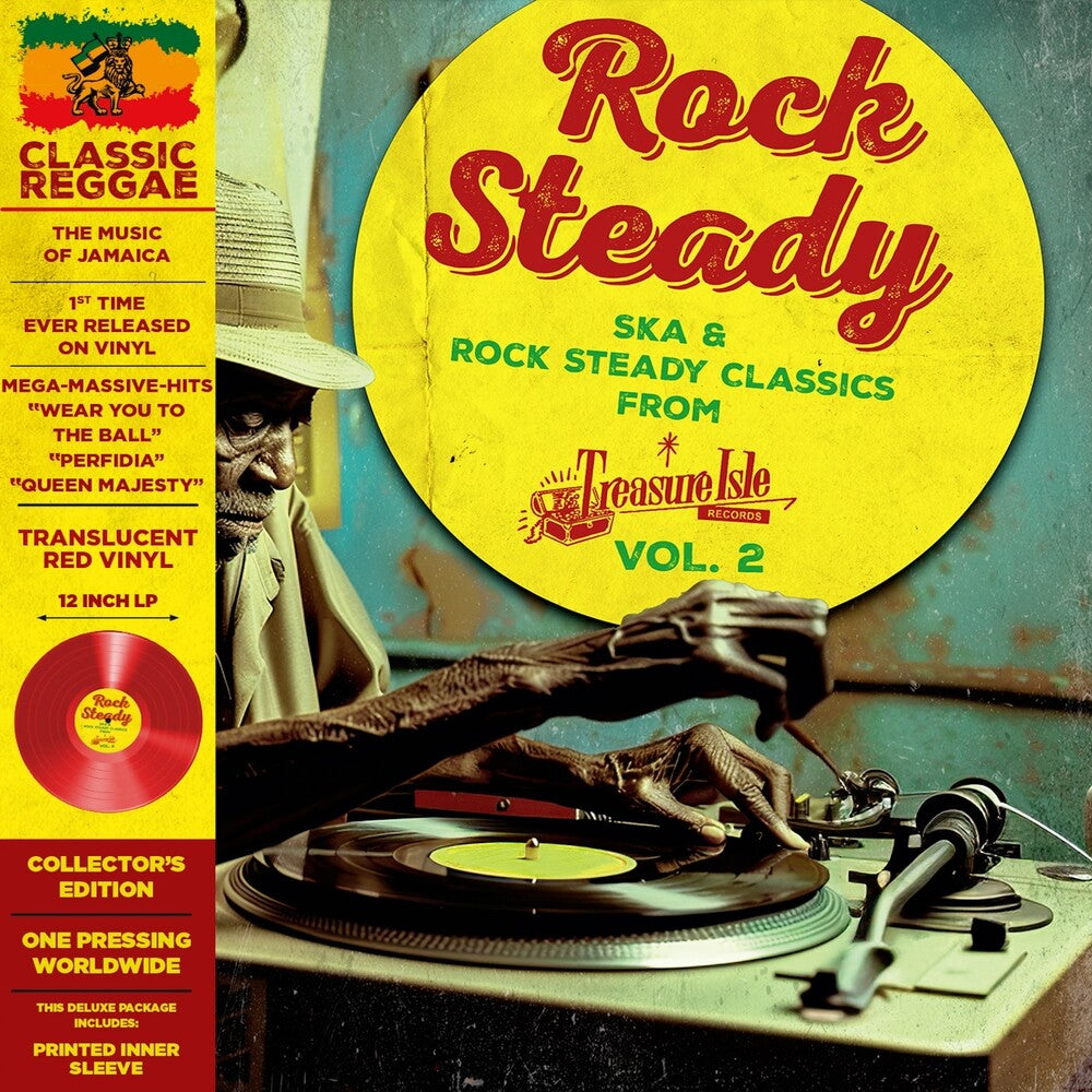 the album cover for Rock Steady - Ska & Rock Steady Classics From Treasure Isle V. 2