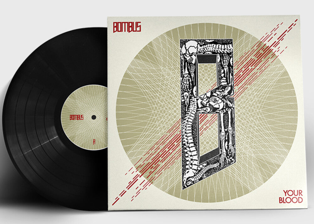 the album cover for Bombus - Your Blood