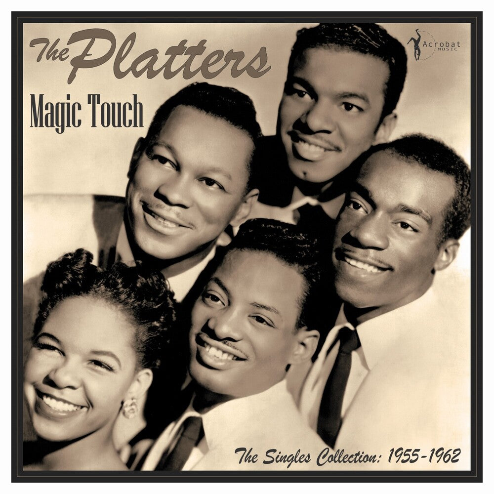 the album cover for Platters - Magic Touch: Singles Collection 1955-62