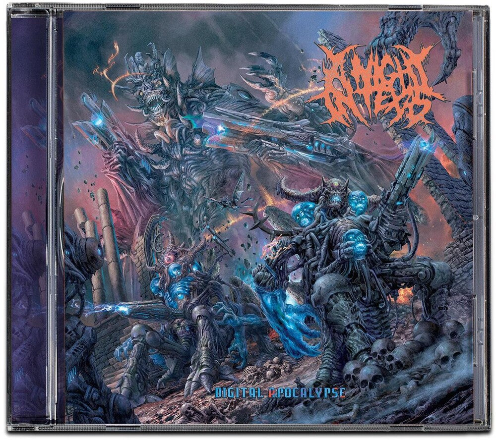the album cover for Night In Texas - Digital Apocalypse