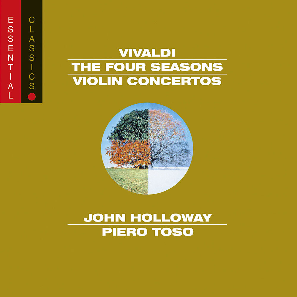 the album cover for John Holloway - Four Seasons / Violin Ctos: Essential Classics