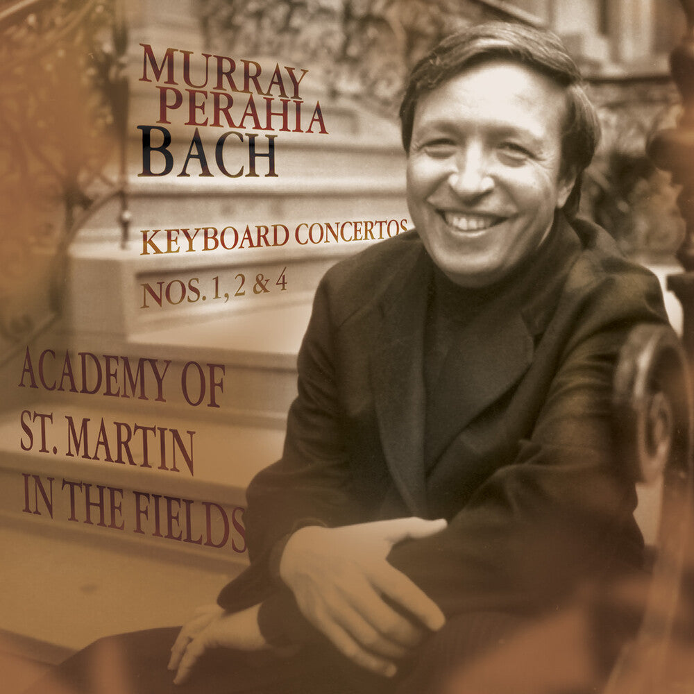 the album cover for Murray Perahia - Keyboard Concertos 1 2 & 4