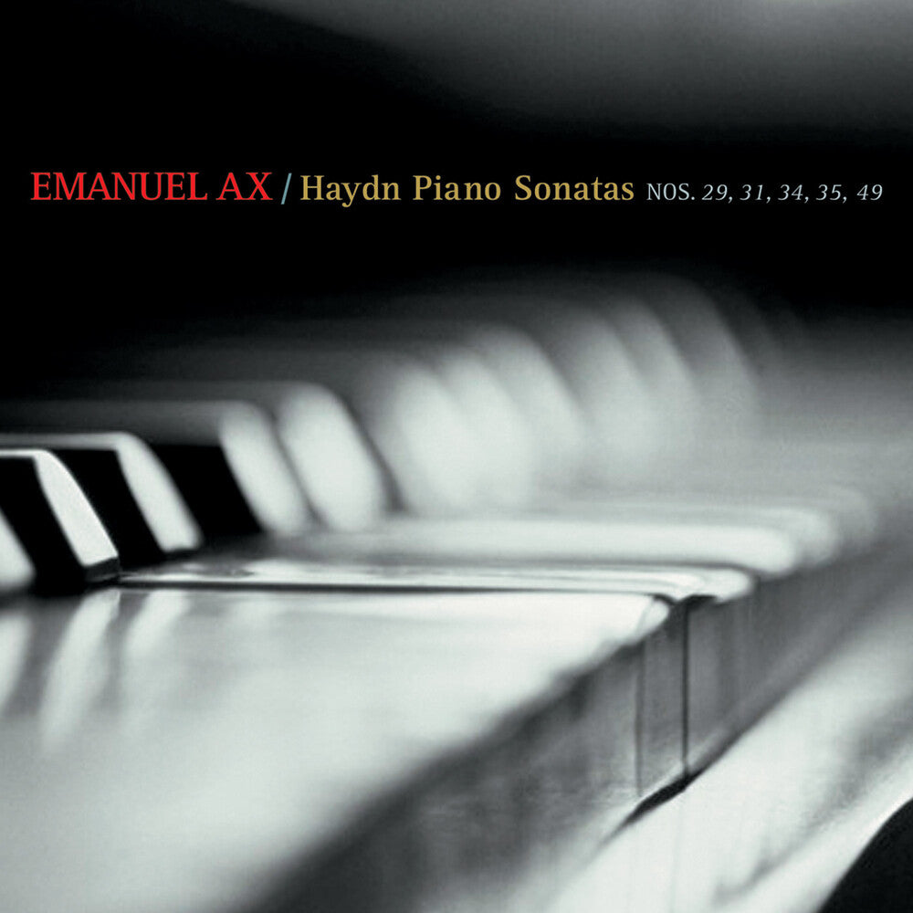 the album cover for Emanuel Ax - Haydn Piano Sonatas