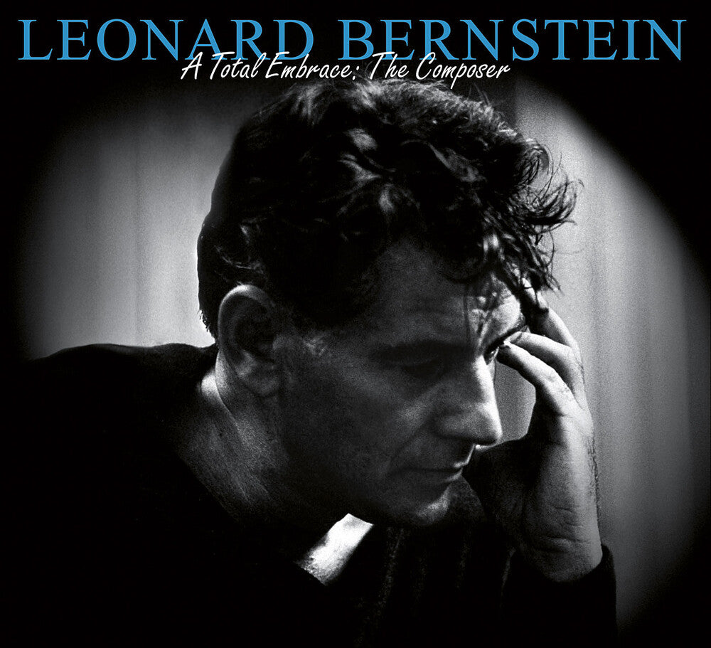 the album cover for Various Artists - Essential Bernstein: Total Embrace - Composer