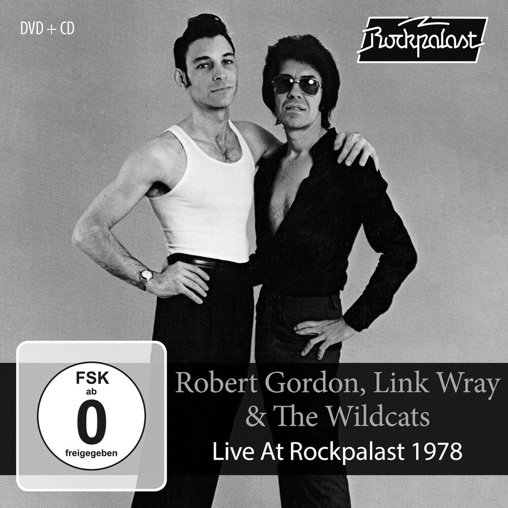 the album cover for Robert Gordon / Link Wray / Wildcats - Live At Rockpalast 1978