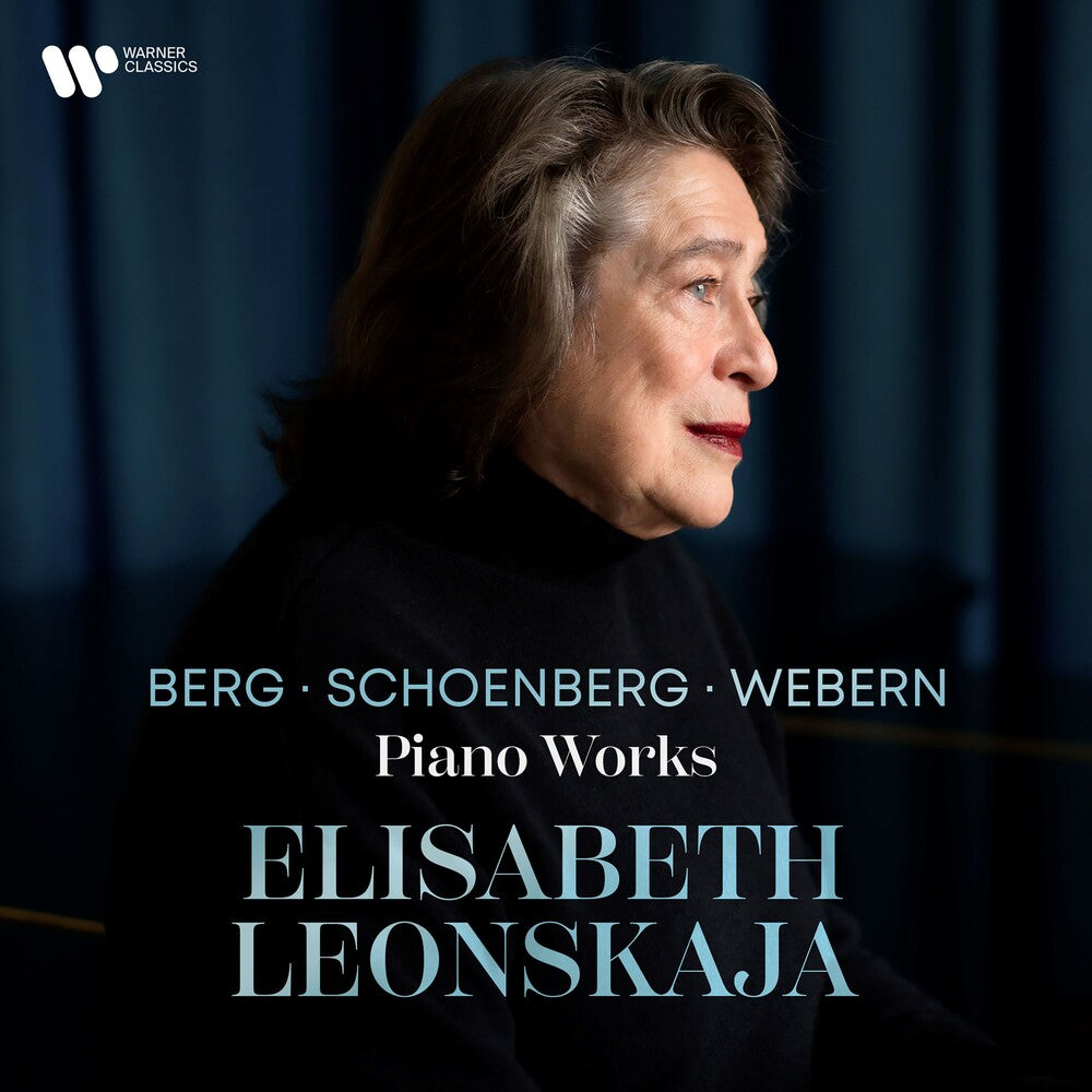 the album cover for Elisabeth Leonskaja - Berg Schoenberg & Webern Piano Works