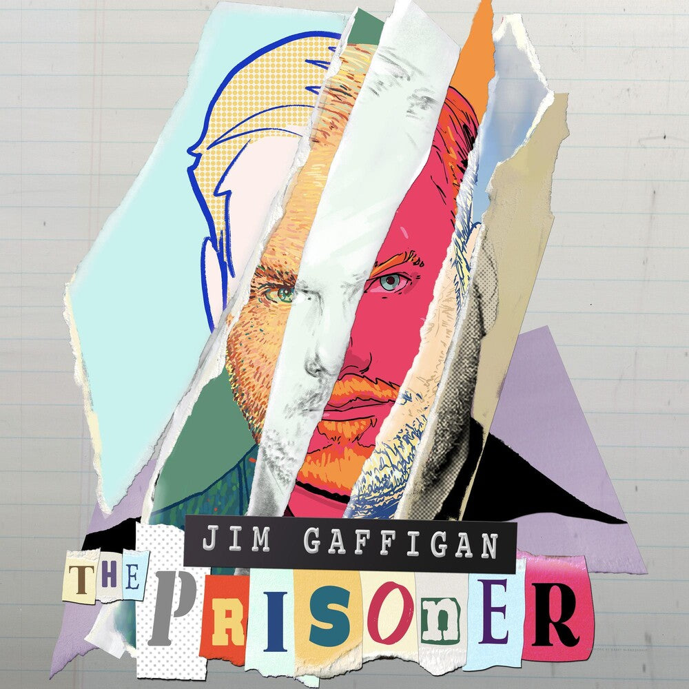 the album cover for JIM GAFFIGAN - The Prisoner
