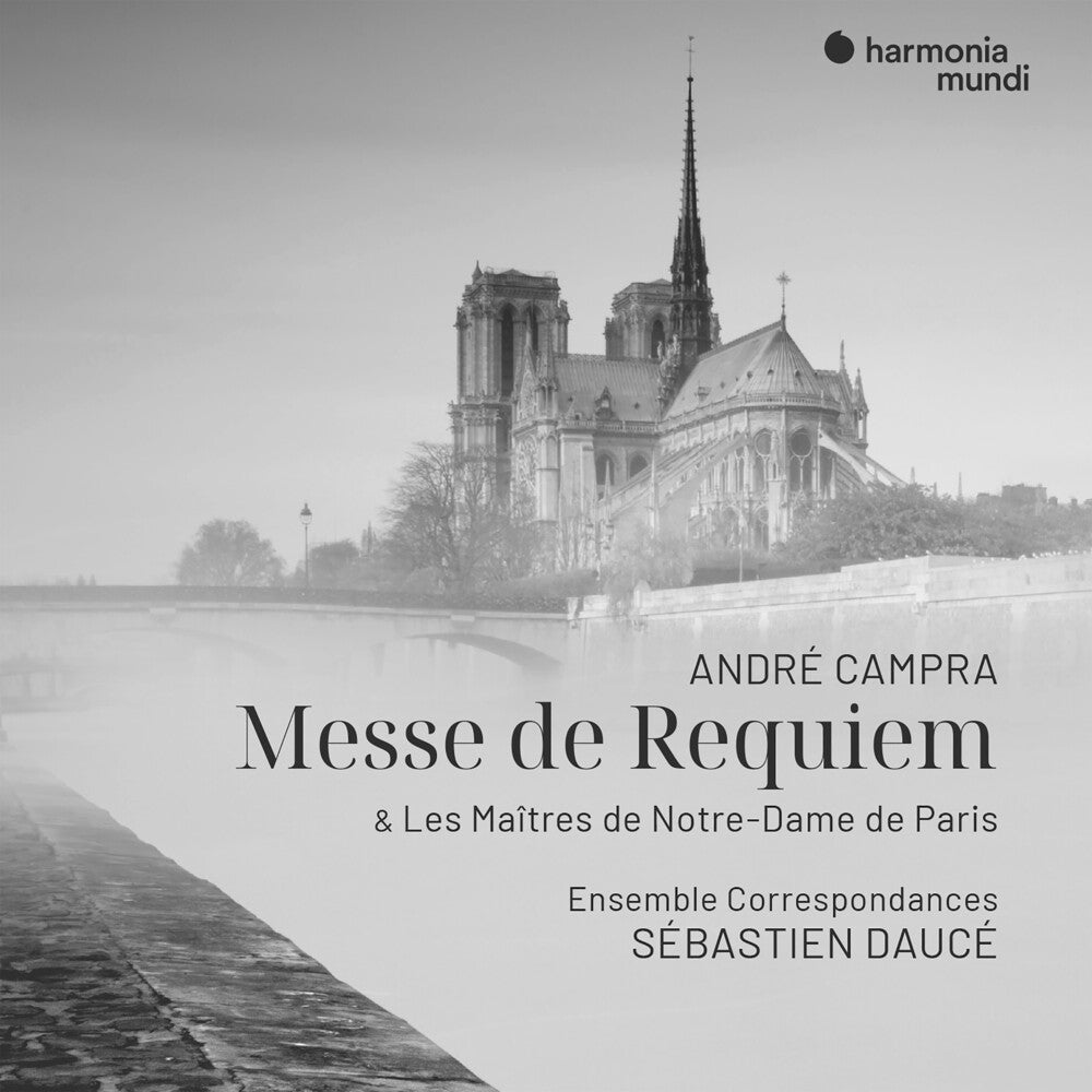 the album cover for Sebastien Dauce / Ensemble Correspondances - Andre Campra Messe De Requiem