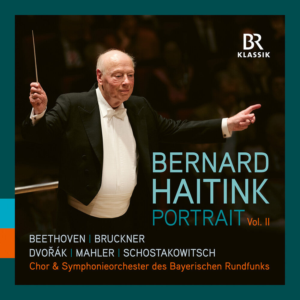 the album cover for L Beethoven .V. / Bruckner / Padmore - Bernard Haitink - Portrait, Vol. 2