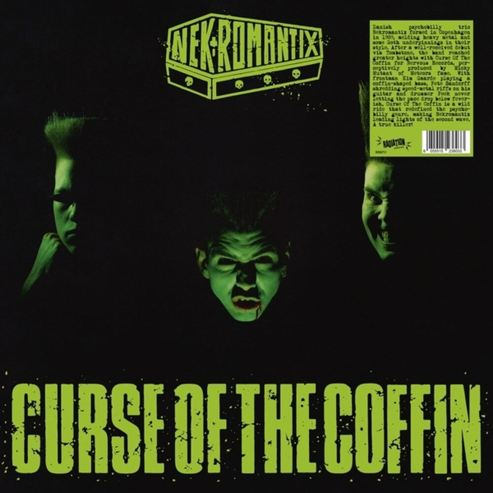 the album cover for Nekromantix - Curse Of The Coffin (Uk)