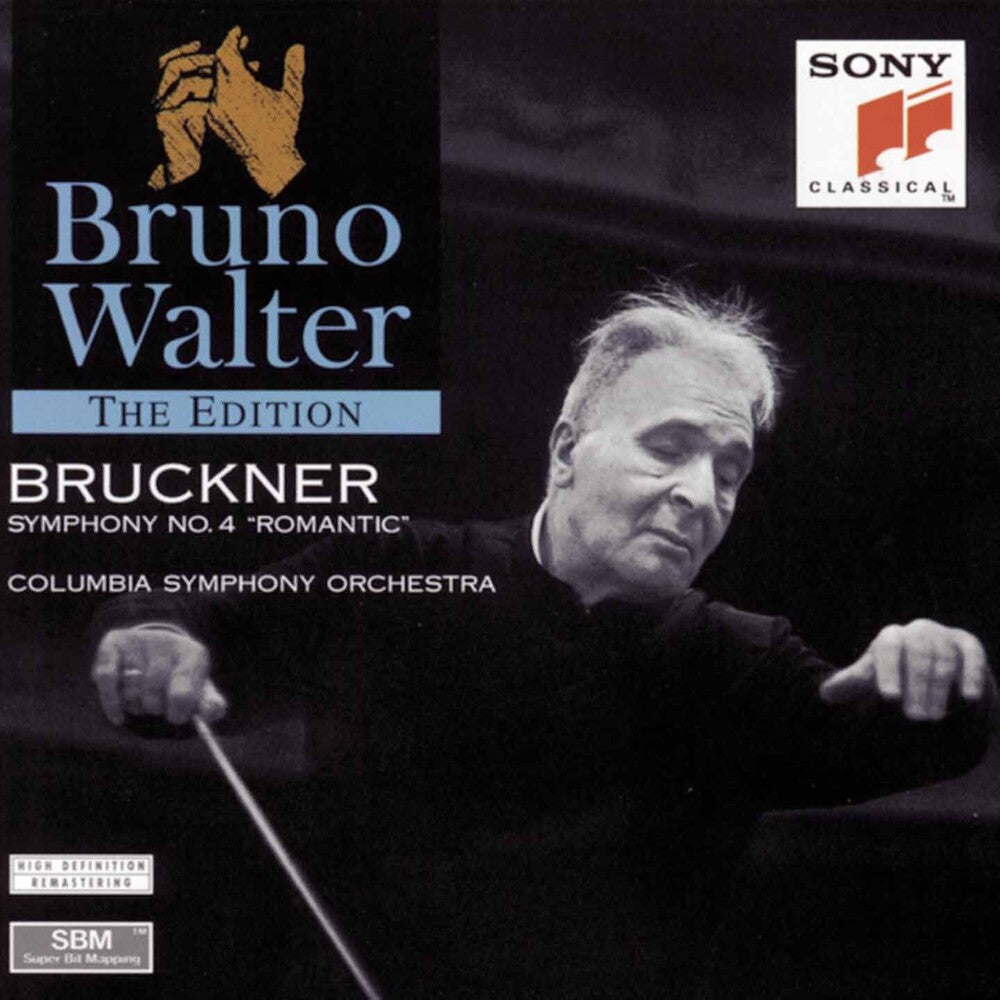 the album cover for Bruckner / Walter / Columbia Symphony Orchestra - Symphony 4