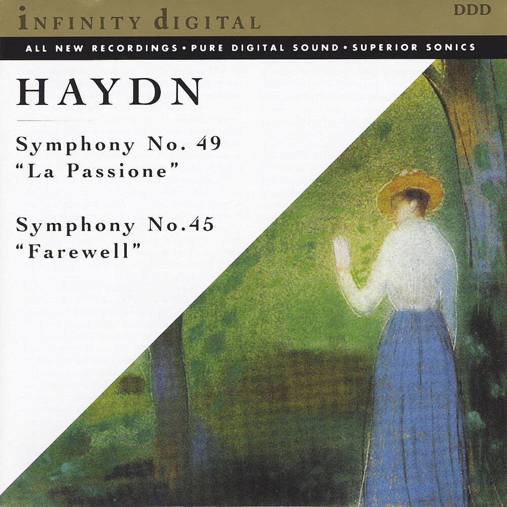 the album cover for Baltic Chamber Orchestra - Symphonies 45 & 49