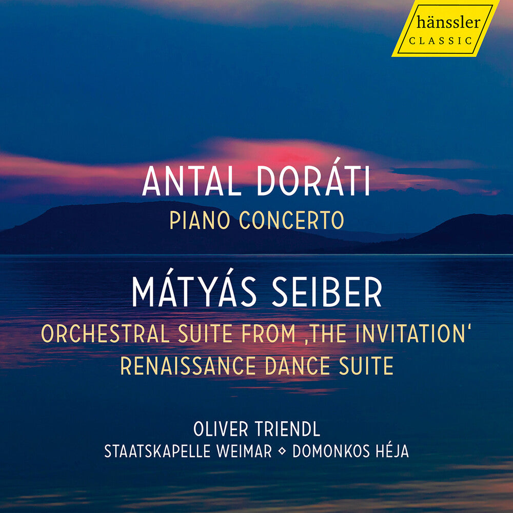 the album cover for Seiber / Dorati / Triendl - Piano Concerto Piano Concerto Seiber: Orchestral