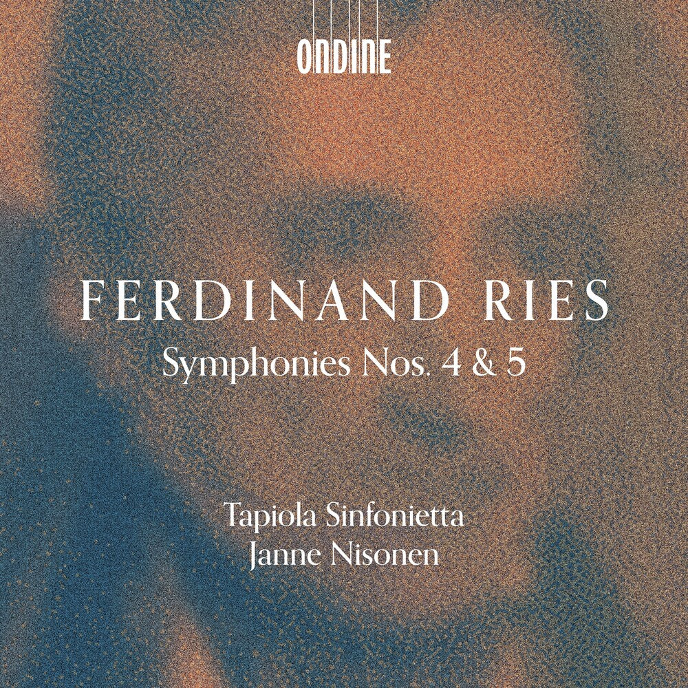 the album cover for Ries / Tapiola Sinfonietta - Symphonies Nos. 4 & 5
