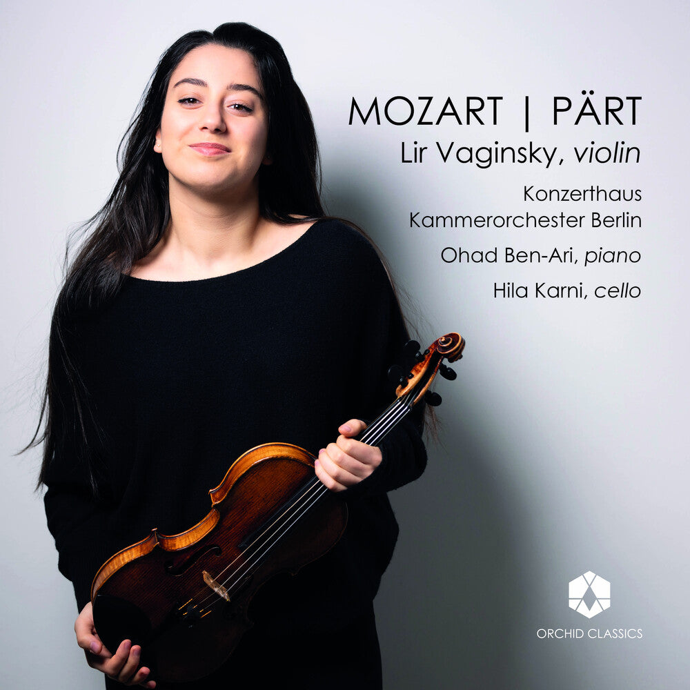 the album cover for Mozart / Part / Konzerthaus Kammerorchester Berlin - Mozart