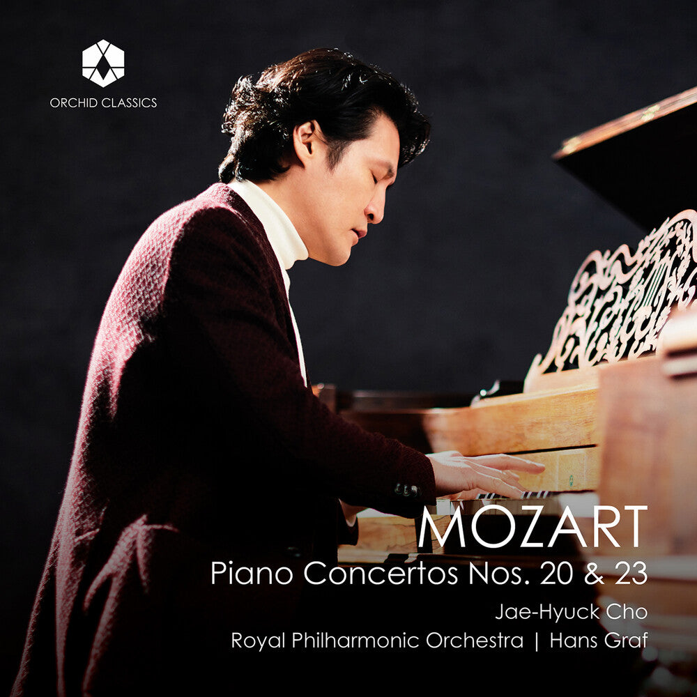 the album cover for Mozart / Cho / Royal Philharmonic Orchestra - Piano Concertos