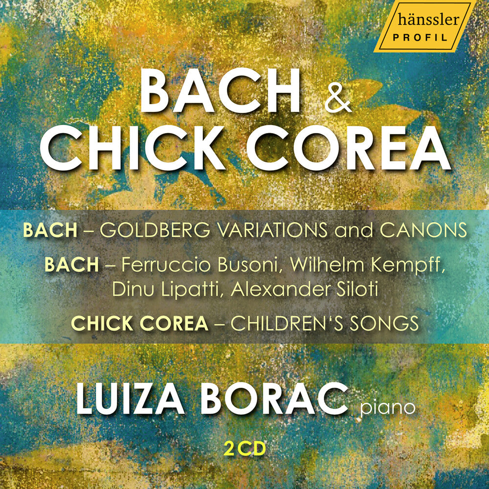 the album cover for J Bach .S. / Siloti / Borac - Bach & Chick Corea